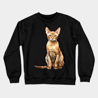 German Rex Cat Crewneck Sweatshirt